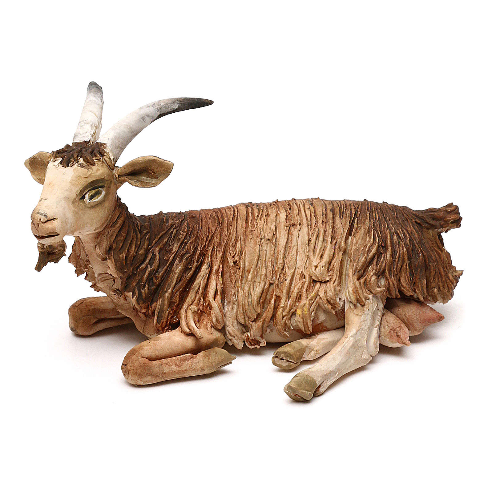 Liegende Ziege 13cm Angela Tripi Online Verfauf Auf HOLYART