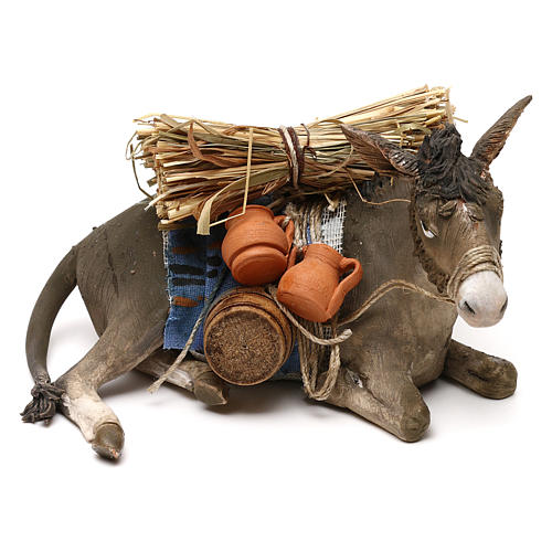 Donkey for 13 cm Nativity scene, Angela Tripi 1