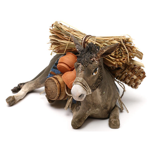 Donkey for 13 cm Nativity scene, Angela Tripi 2
