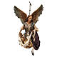 Flying Angel with Gloria banner for 30 cm Nativity scene, Angela Tripi s1