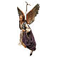 Flying Angel with Gloria banner for 30 cm Nativity scene, Angela Tripi s3