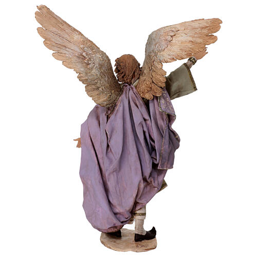 Standing Angel for 30 cm Nativity scene, Angela Tripi 10