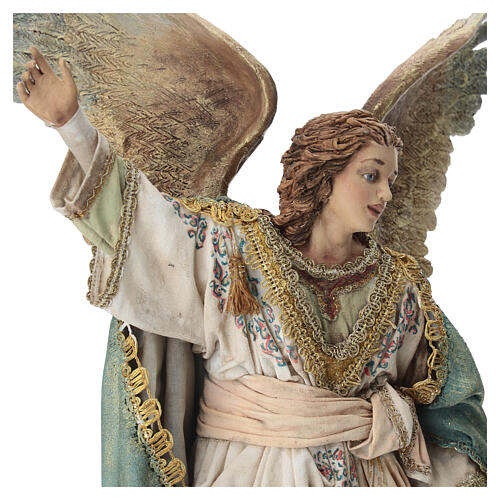 Standing Angel for 30 cm Nativity scene, Angela Tripi 5