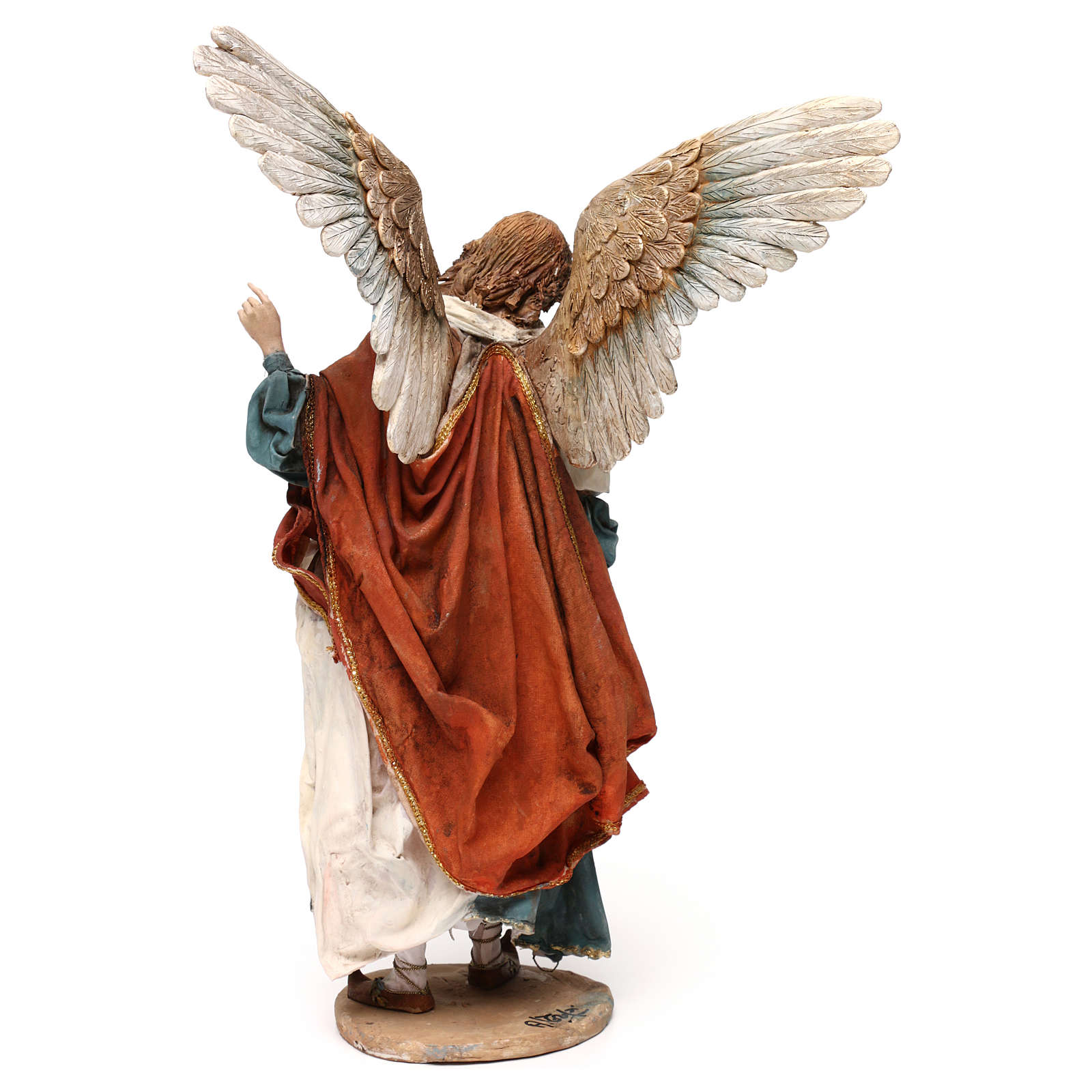 Angelo in piedi per presepe cm.30 - Statuine presepe cm.30