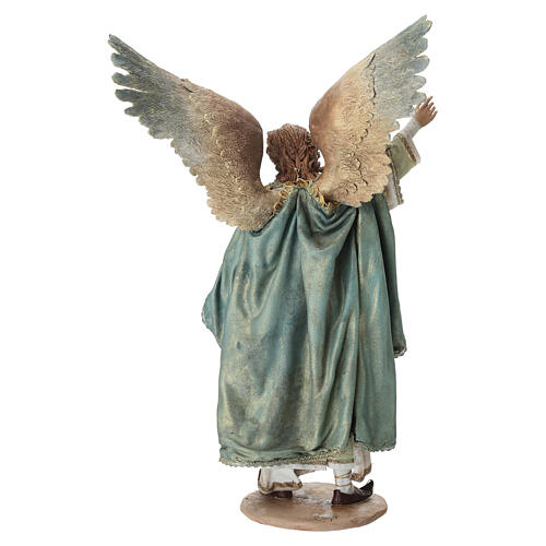 Angelo in piedi 30 cm presepe Angela Tripi 11