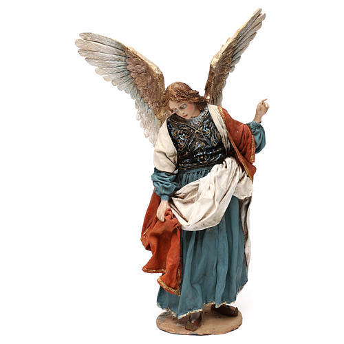 Angel standing 30 cm, nativity Angela Tripi 1