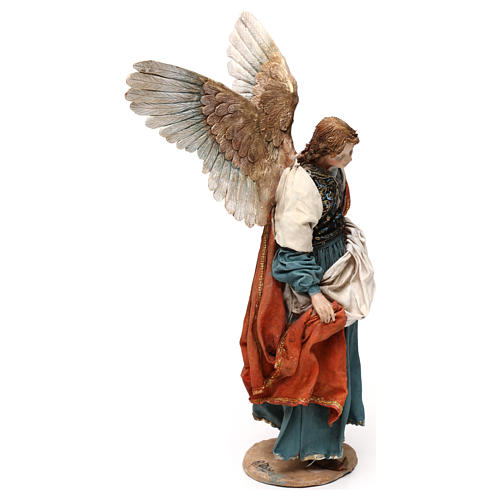 Angel standing 30 cm, nativity Angela Tripi 4