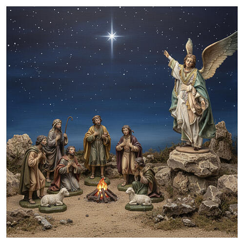 Angel standing 30 cm, nativity Angela Tripi 2