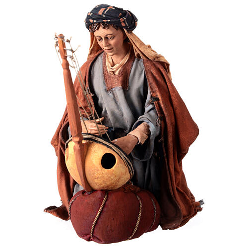 Musician for 30 cm Nativity scene, Angela Tripi 1