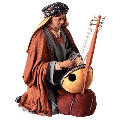 Musician for 30 cm Nativity scene, Angela Tripi 5