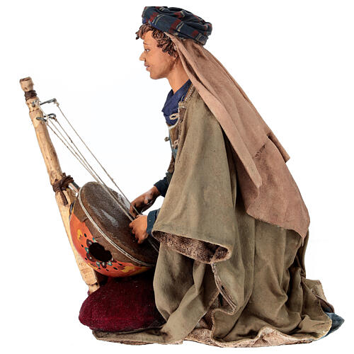 Musician for 30 cm Nativity scene, Angela Tripi 3
