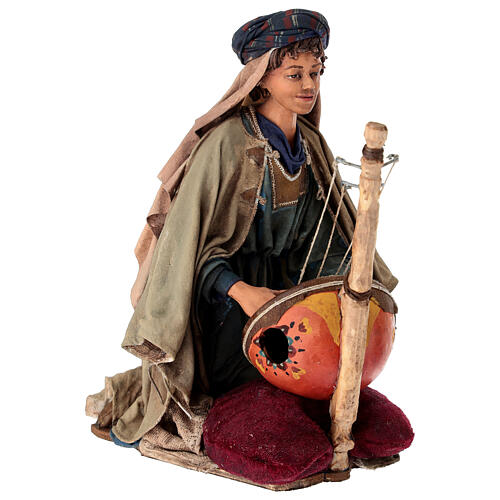 Musician for 30 cm Nativity scene, Angela Tripi 5