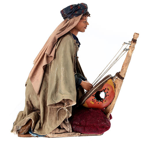 Musician for 30 cm Nativity scene, Angela Tripi 6