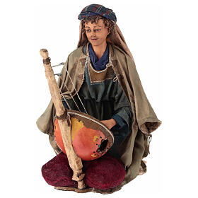 Musician statue 30 cm, nativity Tripi