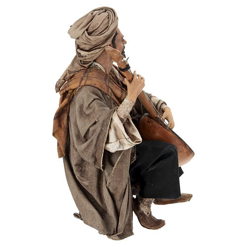 Guitar player 30 cm, nativity Angela Tripi 7