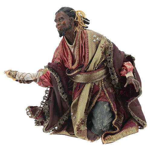 Reyes Magos 30 cm pesebre Angela Tripi 3 piezas 2