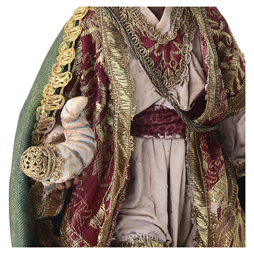 Reyes Magos 30 cm pesebre Angela Tripi 3 piezas 10