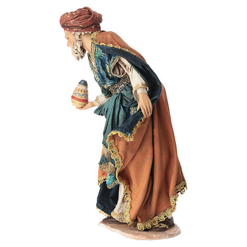 Reyes Magos 30 cm pesebre Angela Tripi 3 piezas 14