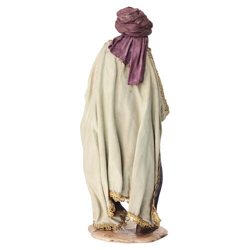 Reyes Magos 30 cm pesebre Angela Tripi 3 piezas 17