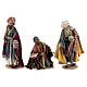 Reyes Magos 30 cm pesebre Angela Tripi 3 piezas s1