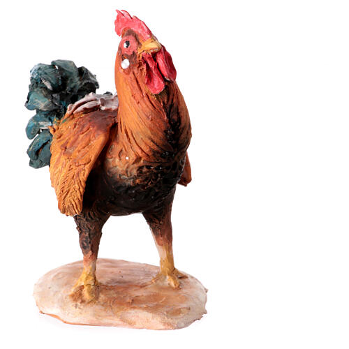 Rooster for 30 cm Nativity scene, Angela Tripi 3