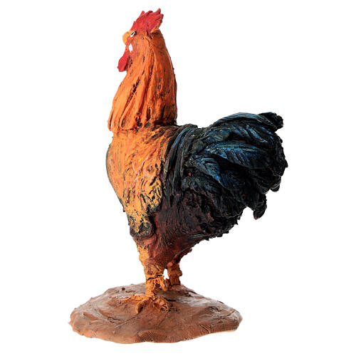Rooster for 30 cm Nativity scene, Angela Tripi 4