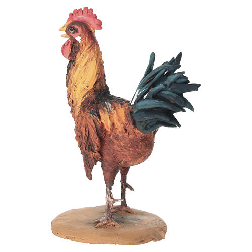 Rooster for 30 cm Nativity scene, Angela Tripi 4
