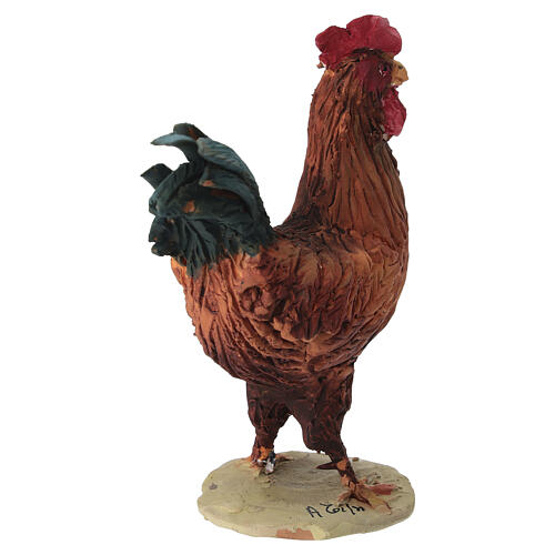 Gallo per presepe 30 cm Angela Tripi 5