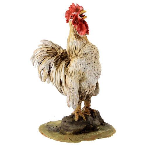 Rooster crowing 30 cm nativity, Tripi 3