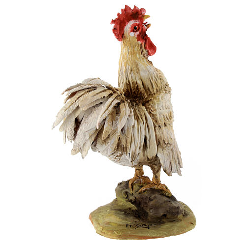 Rooster crowing 30 cm nativity, Tripi 4