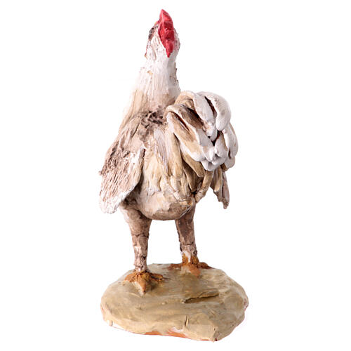Rooster crowing 30 cm nativity, Tripi 5