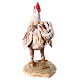 Rooster crowing 30 cm nativity, Tripi s5