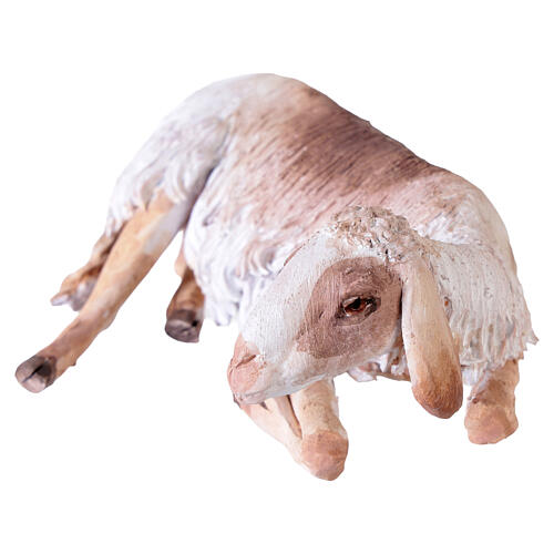 Sitting sheep for 30 cm Nativity scene, Angela Tripi 2