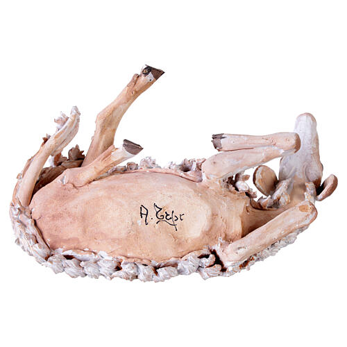 Sitting sheep for 30 cm Nativity scene, Angela Tripi 6