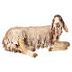 Mouton assis pour crèche 30 cm Angela Tripi s1