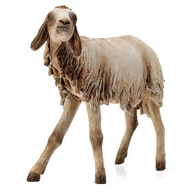 Stehendes Schaf, für 30 cm Krippe von Angela Tripi, Terrakotta