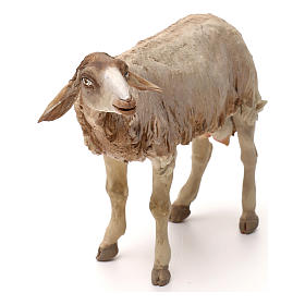 Crèche Noel Angela Tripi: Mouton debout pour crèche 30 cm Angela Tripi