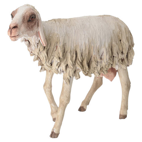 Mouton debout pour crèche 30 cm Angela Tripi 2