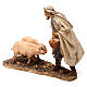Man with pigs for 13 cm Nativity scene, Angela Tripi s7
