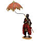 Esclave avec parasol 18 cm atelier Angela Tripi s1