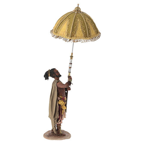 Niewolnik z parasolem 18 cm atelier Angela Tripi 7