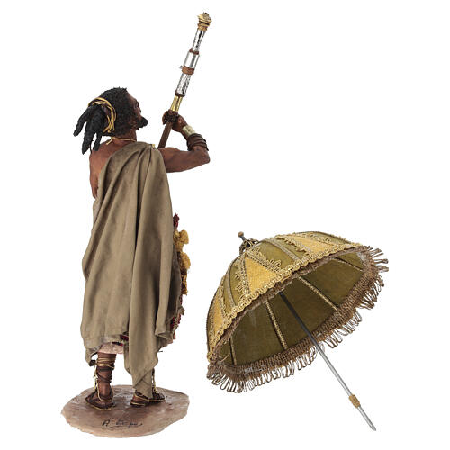 Niewolnik z parasolem 18 cm atelier Angela Tripi 10