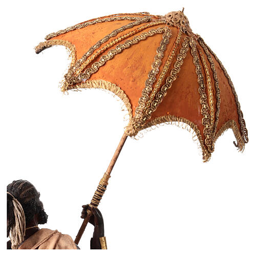 Slave with umbrella 18 cm, art studio Tripi 6