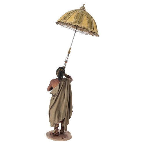 Slave with umbrella 18 cm, art studio Tripi 9