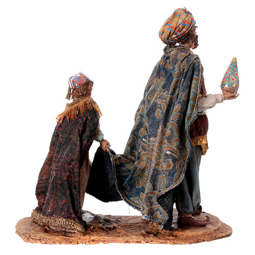 King with page for 18 cm Nativity scene, Angela Tripi 9