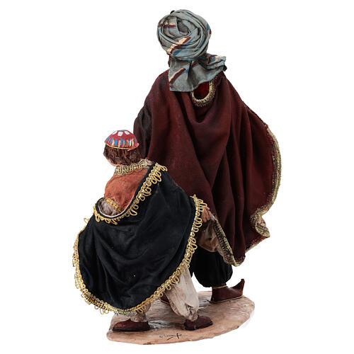King with page for 18 cm Nativity scene, Angela Tripi 9