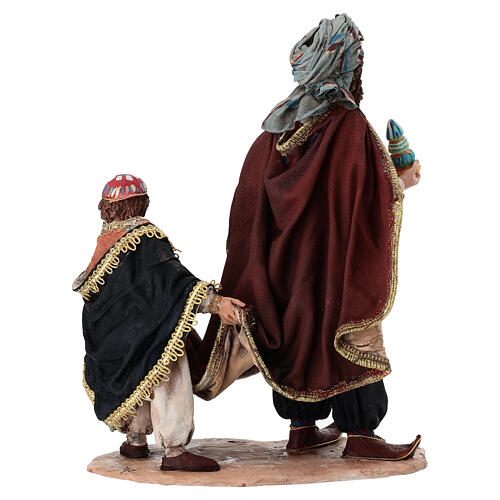 Magi King with servant 18 cm, Angela Tripi 7