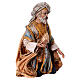 Heiliger König, kniend, für 18 cm Krippe von Angela Tripi, Terrakotta s4