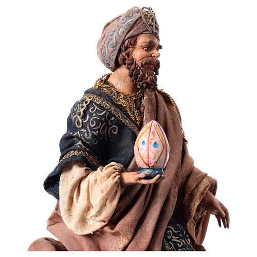 King for 18 cm Nativity scene, Angela Tripi 2