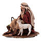 Annunciation to the shepherds: resting shepherd for 30 cm Nativity scene, Angela Tripi s3